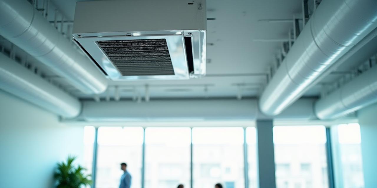 Sophisticated office climate control system